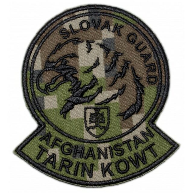 Nášivka "Slovak Guard Tarin" 9,5x8,5cm so SZ - digital woodland
