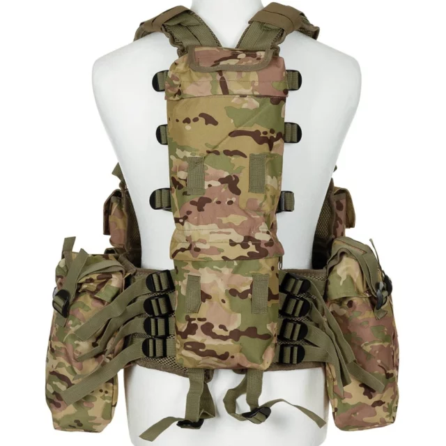 Vesta taktická s 12 taštičkami MFH 30993X - multicam - Image 2