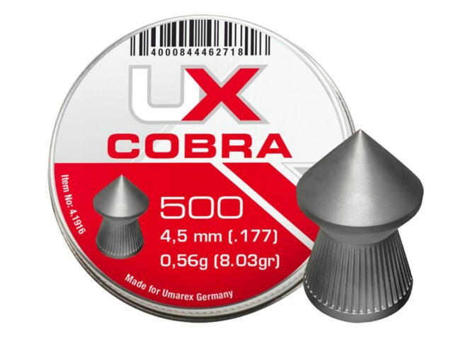 Diabolky "Cobra" 500 ks, cal. 4,5mm