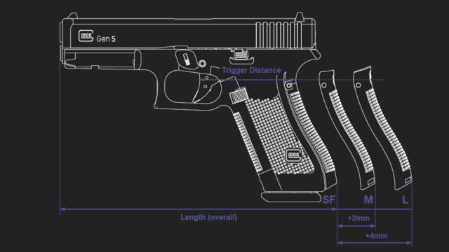 GLOCK 19 Gen 5 EU, 9×19