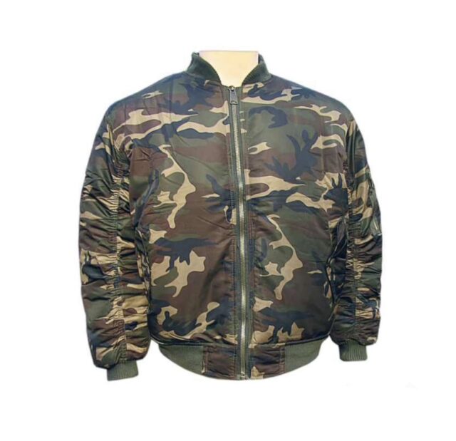 Bunda maskáčová BOMBER LSW woodland