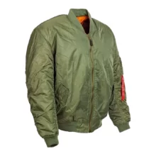 Bunda MA-1 letecká "Bomber" RTX - olivovozelená