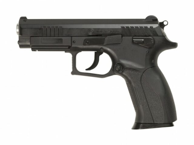 Airsoftová CO2 pištoľ GRAND POWER K100 BB 6mm – čierna