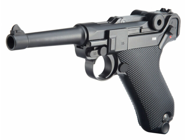 Pištoľ CO2 UMAREX Legends P08 Luger, Blowback, kal. 4,5mm BB