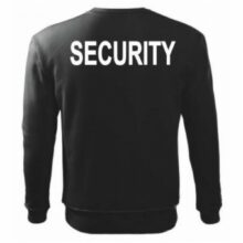 Mikina SBS – SECURITY – čierna