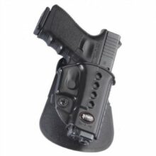 Púzdro polymérové FOBUS GL-2 ND pre GLOCK 17/19 pádlo – čierne