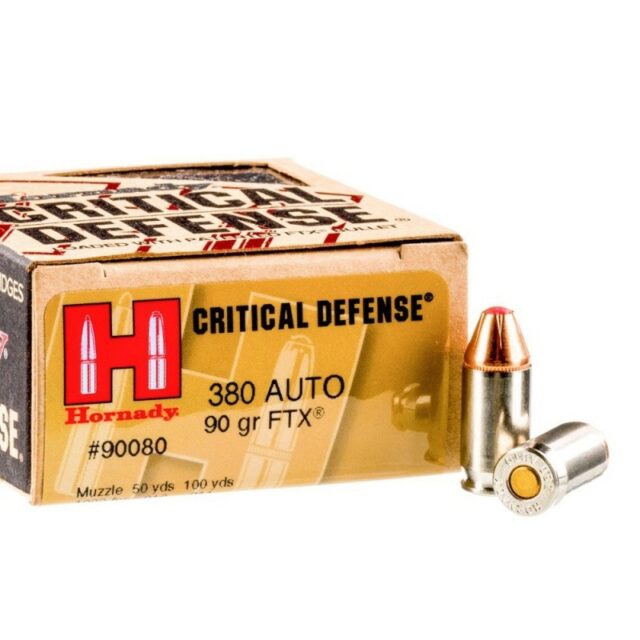 9mm Browning Hornady Critical Defense FTX 90gr