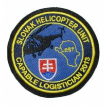 Nášivka “Slovak Helicopter Unit – Capable” 9cm so SZ