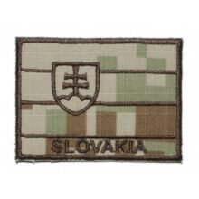 Nášivka “SVK vlajka” 7x5cm so SZ- digital púšť