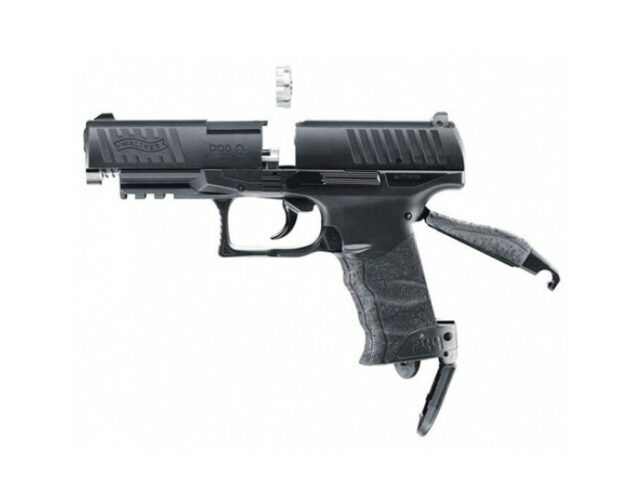 Pištoľ CO2 Umarex “Walther PPQ” cal. 4,5mm, diabolo