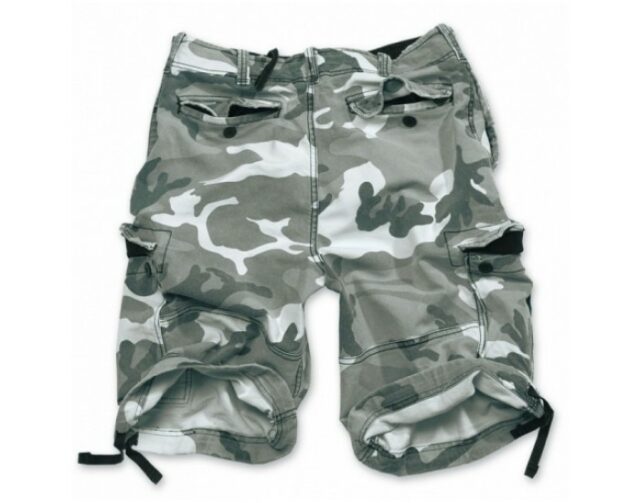 Nohavice krátke SURPLUS TEX Vintage short, sprané – metro