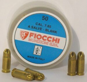 Expanzné strelivo Fiocchi 7.65 brow. Blank (50 ks)