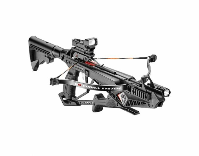 Kuša reflexná Ek-Archery COBRA R9 De Luxe 90lb – čierna