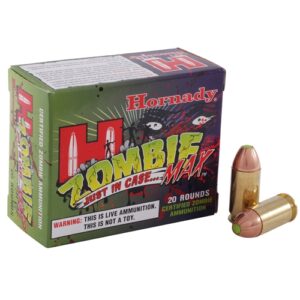 Hornady Zombie Max 45 AUTO/45 ACP Ammo 185 Grain Z-Max FTX (20 ks)