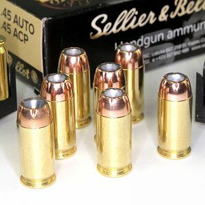 Sellier & Bellot 45 AUTO/45 ACP JHP14,9g./230grs (50ks)