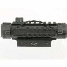 Kolimátor pre airsoftové zbrane ACM Dot Sight Tactical 1×30, 3 x lišta 22mm – čierny