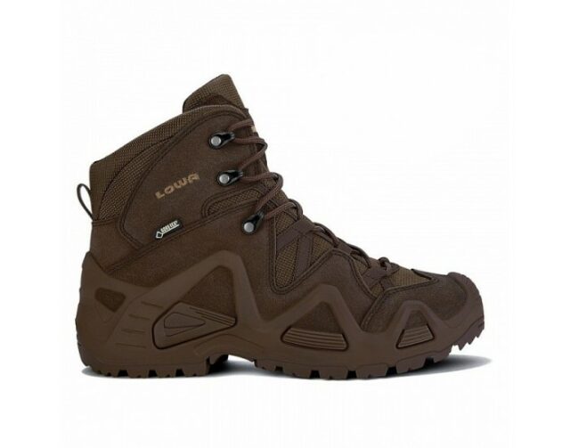 Obuv taktická LOWA Zephyr GTX Mid TF – tmavohnedá