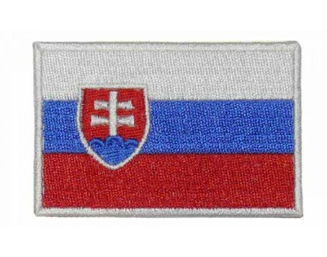 Nášivka “SVK” vlajka – biely rámček