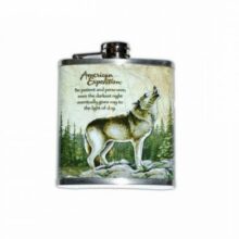 Ploskačka “Gray Wolf” 180ml – vlk