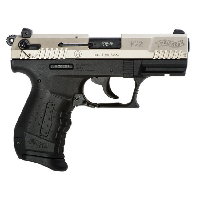 Pištoľ plynová Walther “P22” cal. 9mm PA – bicolor