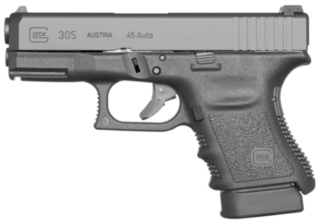 GLOCK 30S FXD 6,9, 45 Auto