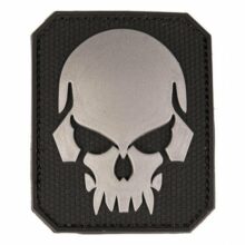 Patch MIL-TEC Skull 3D – čierna