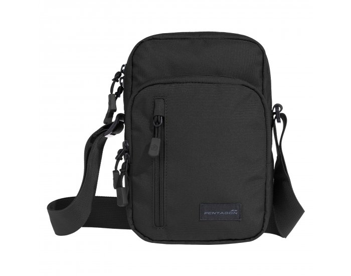 Taška PENTAGON Kleos Messenger – čierna