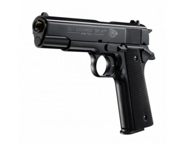 Pištoľ plynová “Colt Government 1911 A1” čierna – cal. 9mm PA