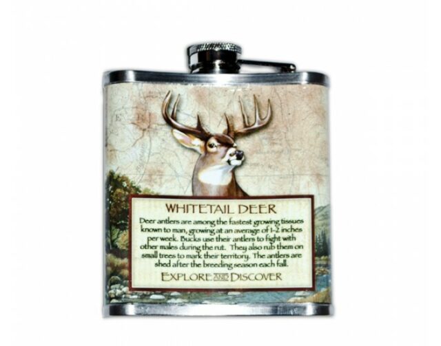 Ploskačka “Whitetail Deer” 180ml – jeleň