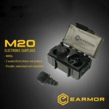 OPSMEN M20 Elektronické štuple – čierne