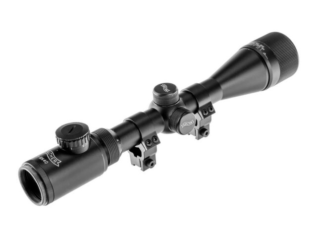 Puškohľad Walther 3-9×40 FI, osvetlený, montáž (11mm)