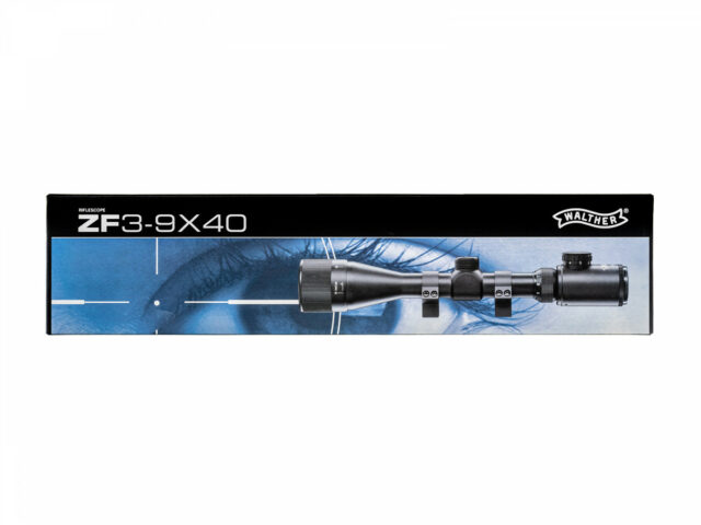 Puškohľad Walther 3-9×40 FI, osvetlený, montáž (11mm)