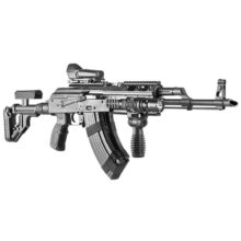 Pištoľová rúčka pogumovaná FAB AK47 čierna