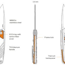 Nôž Ruike M875-TZ