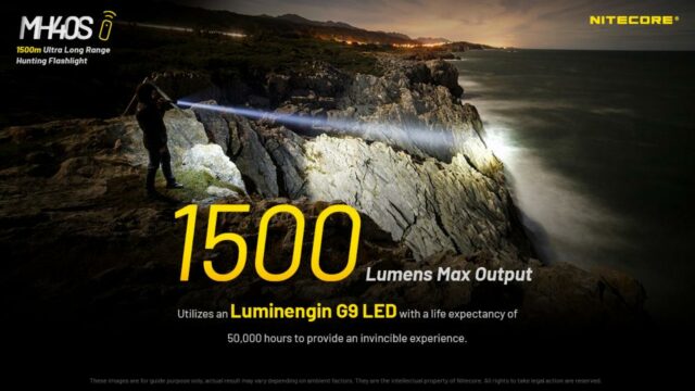 Svietidlo NITECORE MH40S