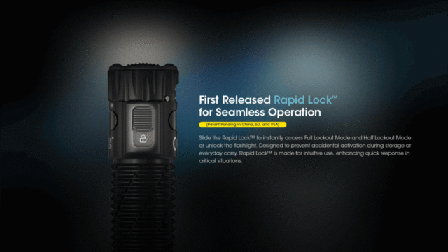 NITECORE EDC33 4000lm LED NiteLab UHi 20 MAX