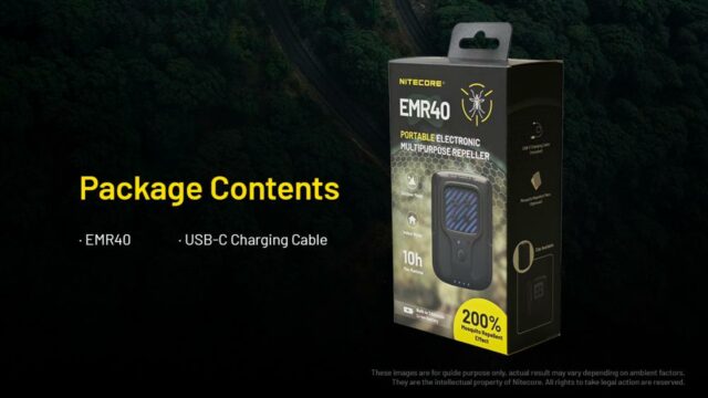 Elektrický odpudzovač hmyzu NITECORE EMR40