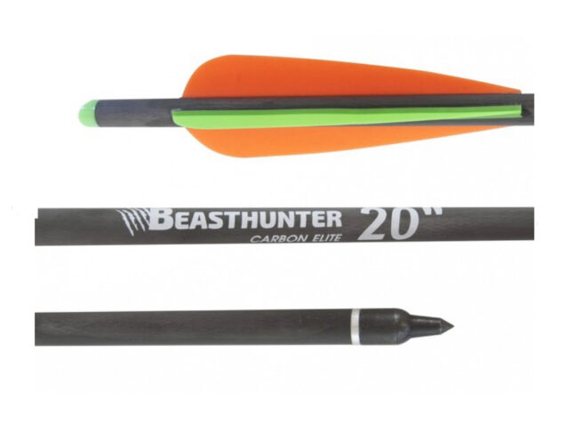 Šíp carbon 20" Beast Hunter Elite HalfMoon 1ks
