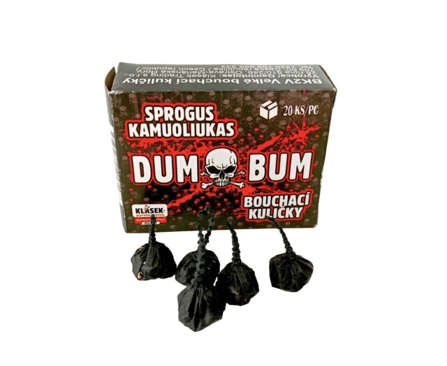 Dumbum veľké búchacie guličky 20ks