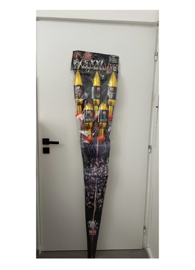 RAKETY 5XXL ROCKET BIG SIZE - 5 ks