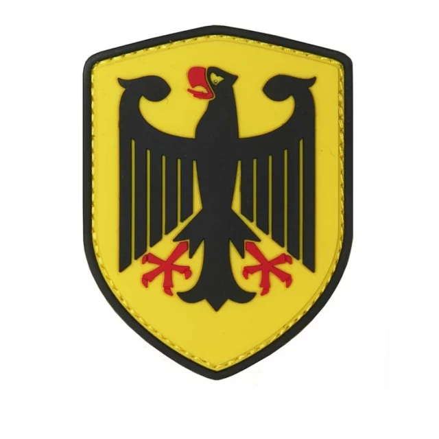 Patch 101 INC German Eagle Nemecký Orol - žltočierny