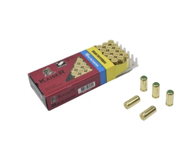 Poplašné náboje KAISER 9 mm P.A. Knall, 50 ks