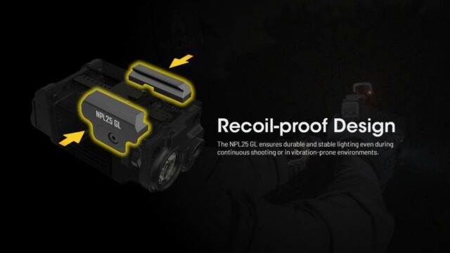 NITECORE NPL25 GL - biele svetlo + zelený laser - Image 16