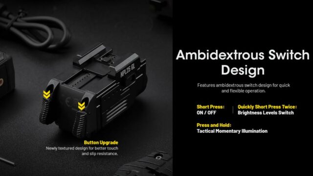 NITECORE NPL25 GL - biele svetlo + zelený laser - Image 13