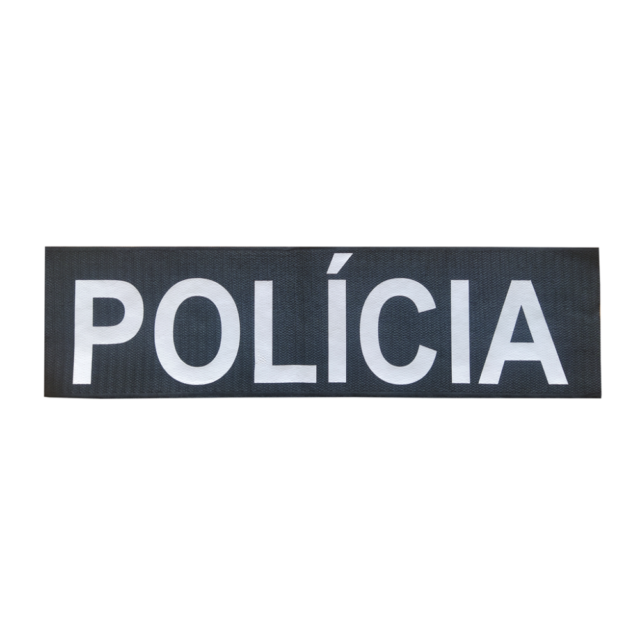 Označenie POLÍCIA 10x35cm - so suchým zipsom