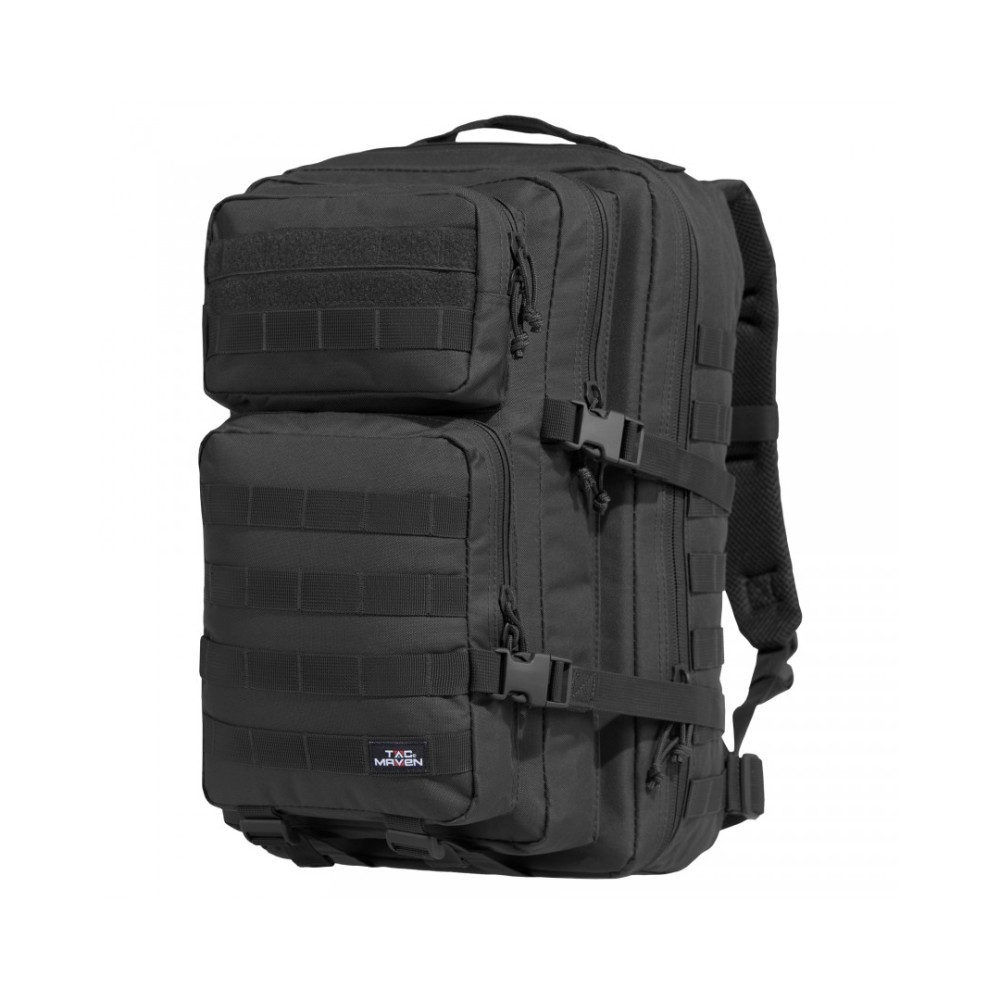 Batoh TAC-MAVEN Assault Large Backpack 51L - čierny