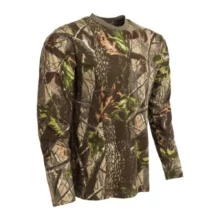 Tričko maskovacie M-Tramp s dlhým rukávom - hardwood zelený
