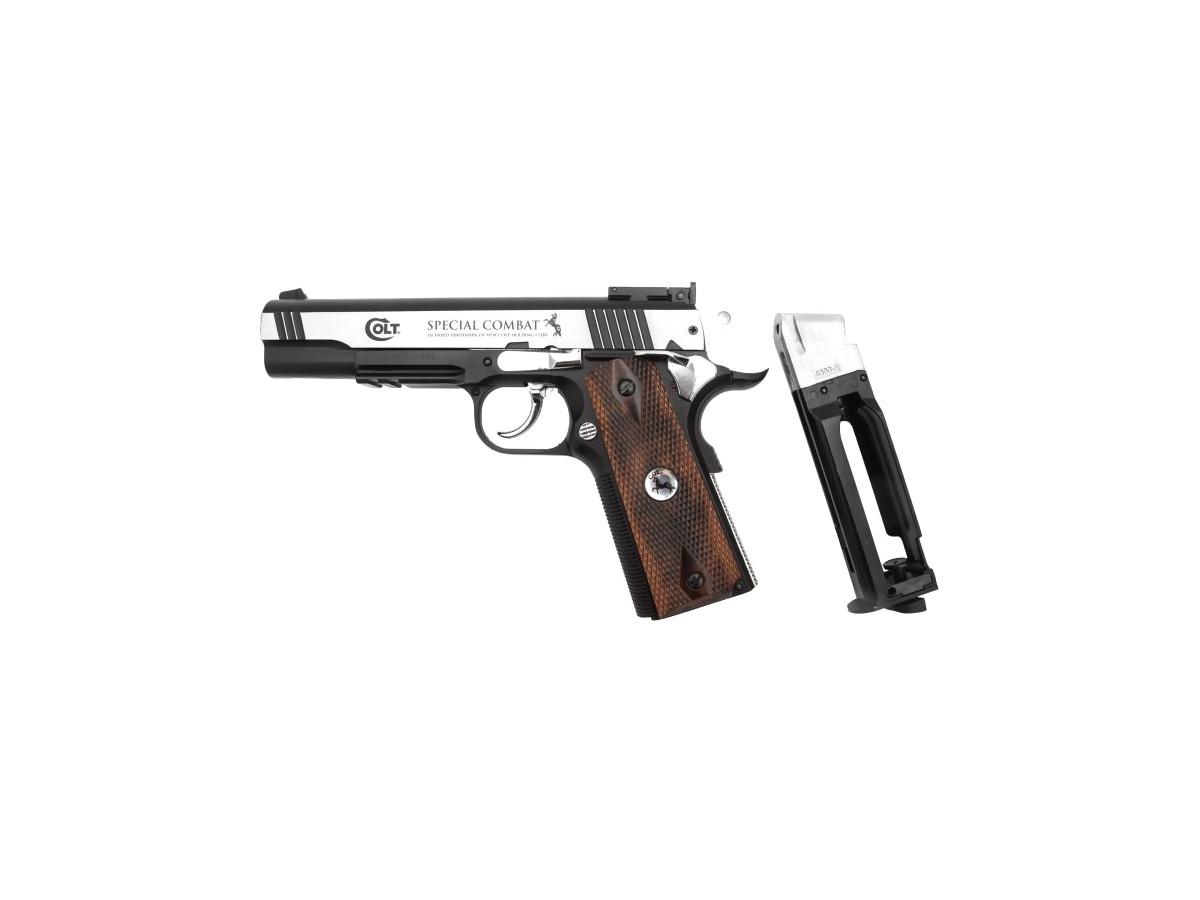 Pištoľ CO2 Colt Special Combat Classic, kal. 4,5mm BB 4 Pištoľ CO2 Colt Special Combat Classic, kal. 4,5mm BB – Obrázok 4
