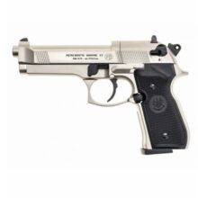 Pištoľ CO2 Beretta M92 FS nickel, kal. 4,5mm diabolo