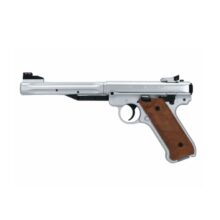 Vzduchová pištoľ Ruger Mark IV Stainless, kal. 4,5mm